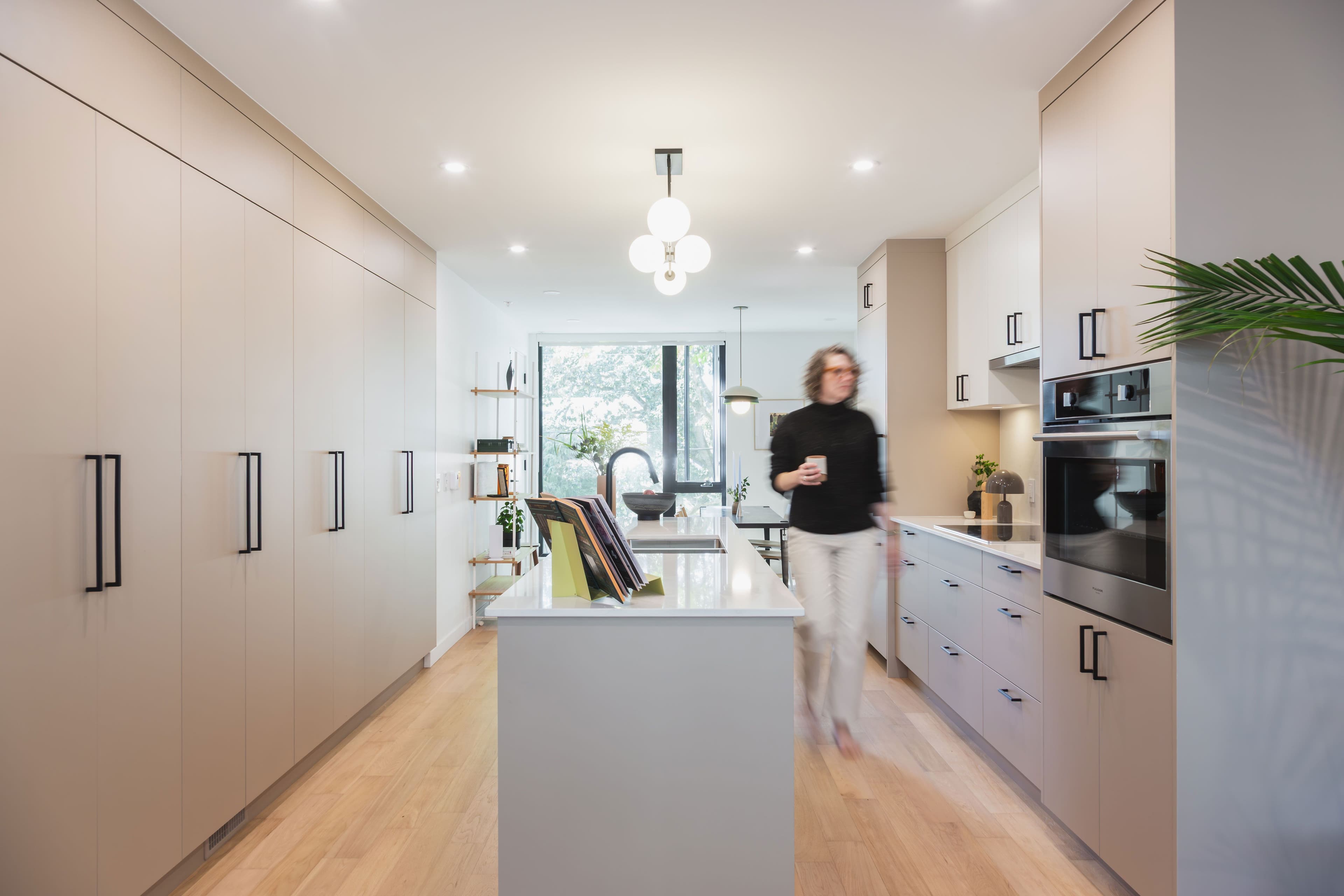 Rendering of bedroom at Wisteria Row townhouse
