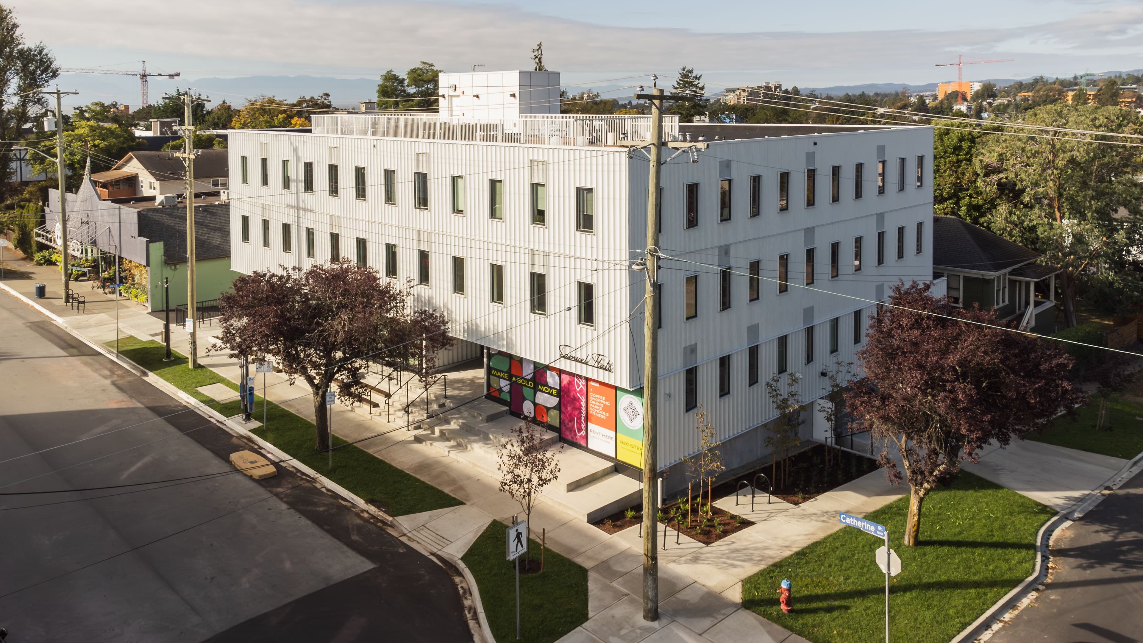 Rendering of 822 Catherine rental apartments in the heart of Victoria West neighbourhood