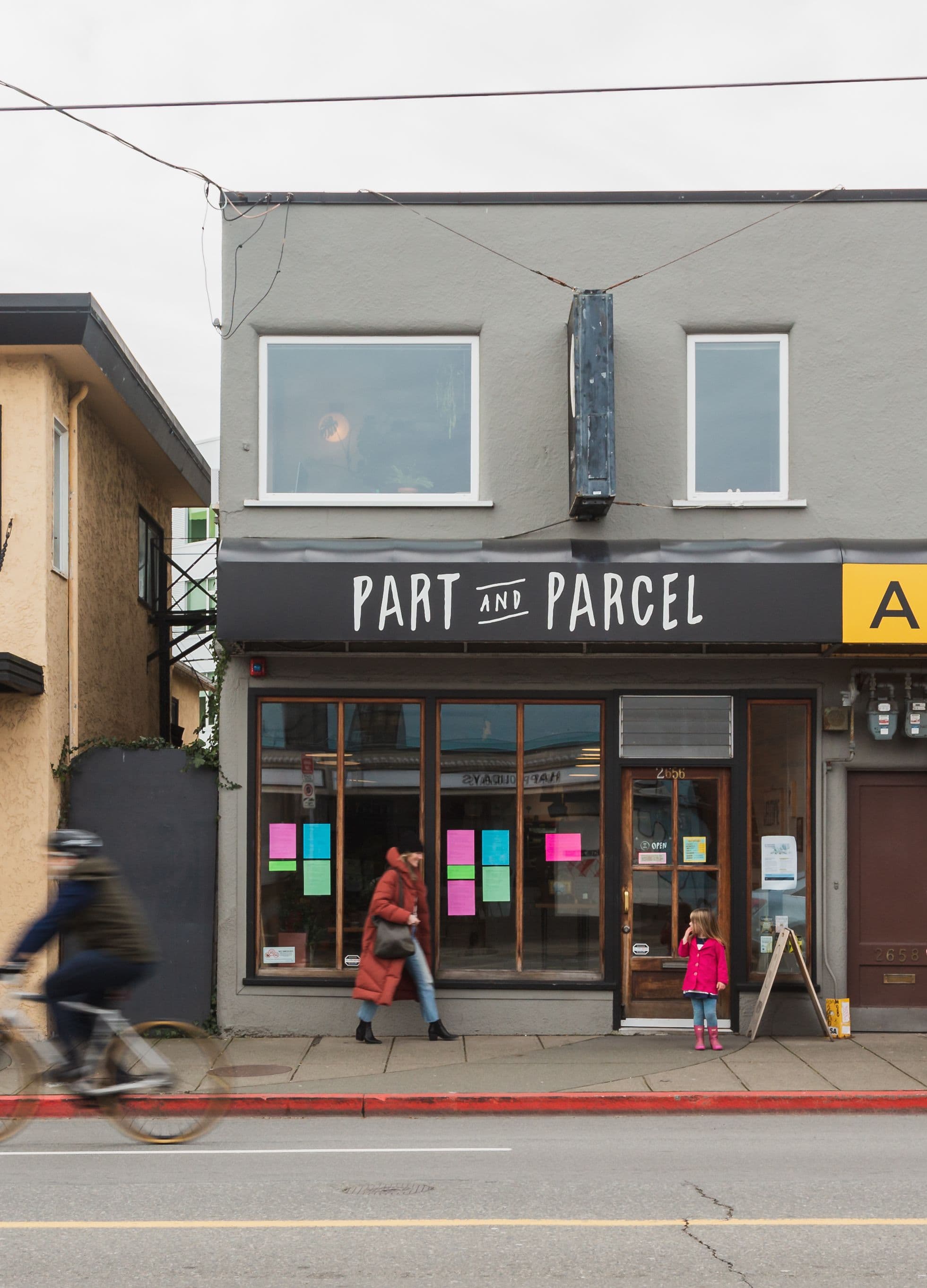 Part and Parcel restaurant in Quadra Village, Victoria C